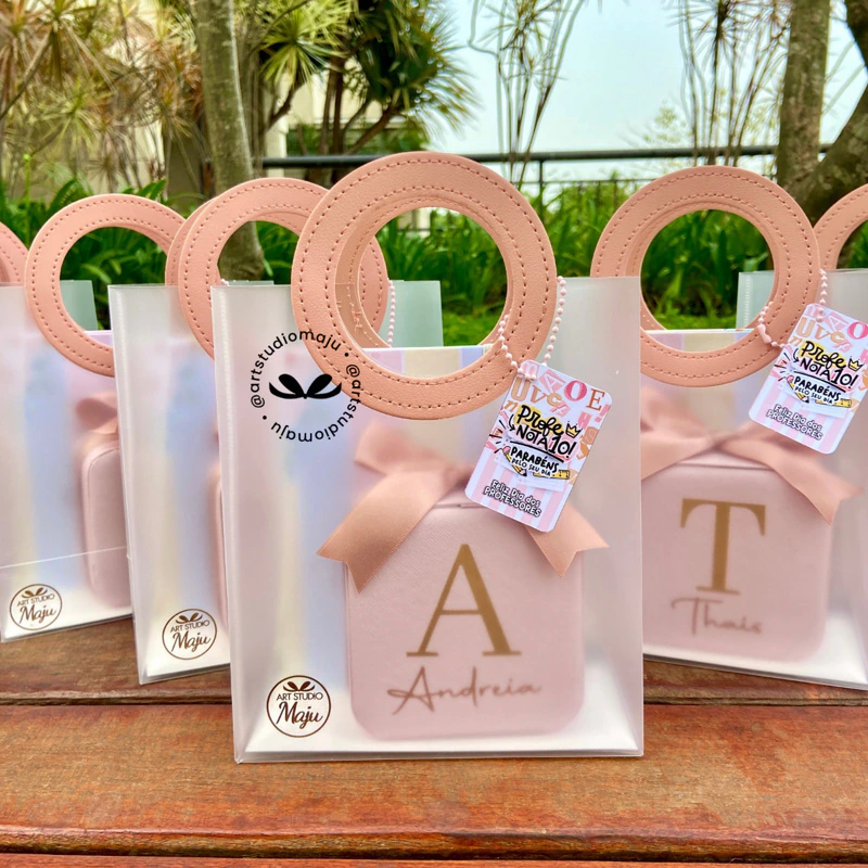 Bolsa com Carteirinha e Porta-Joias Personalizado